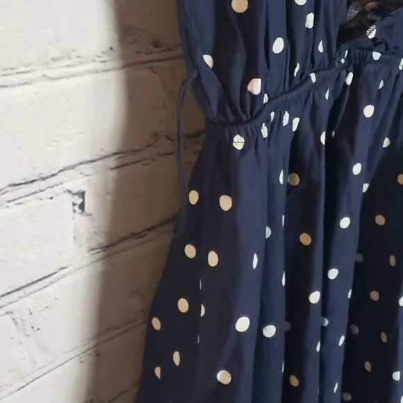 Bailey Blue and White Polka Dot Dress - Picture 3 of 10
